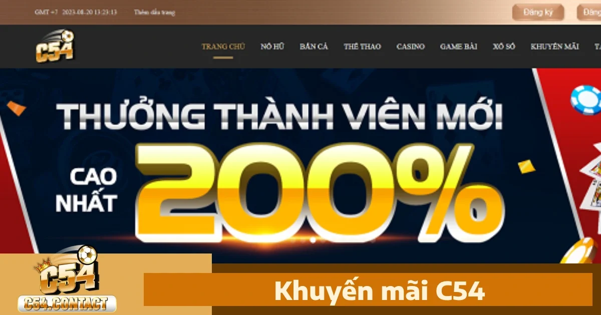 Hướng dẫn tham gia các chương trình khuyến mãi C54