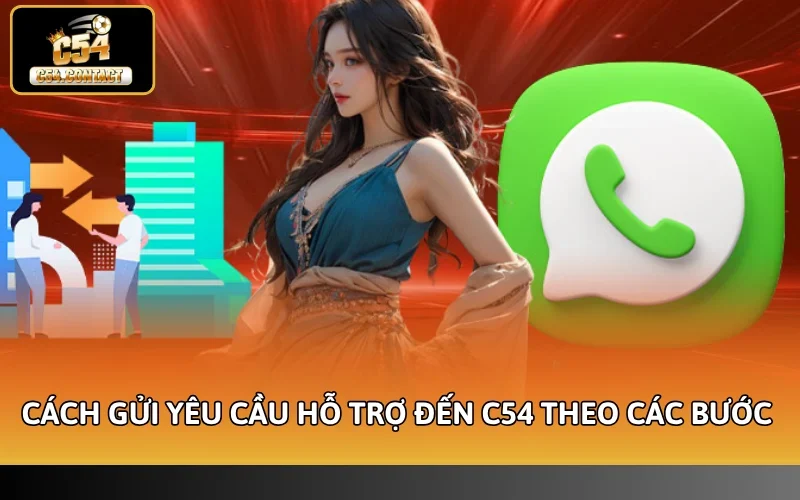 Cách Gửi Yêu Cầu Hỗ Trợ Đến C54 Thuận Tiện, Dễ Dàng 4 Cách gửi yêu cầu hỗ trợ đến C54 theo các bước