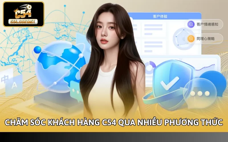 Chăm sóc khách hàng C54 qua nhiều phương thức